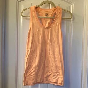 Athleta Bright Peach-Orange Momentum Tank Top